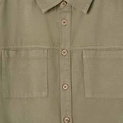 Juniors Long Sleeve Shirt with Pockets