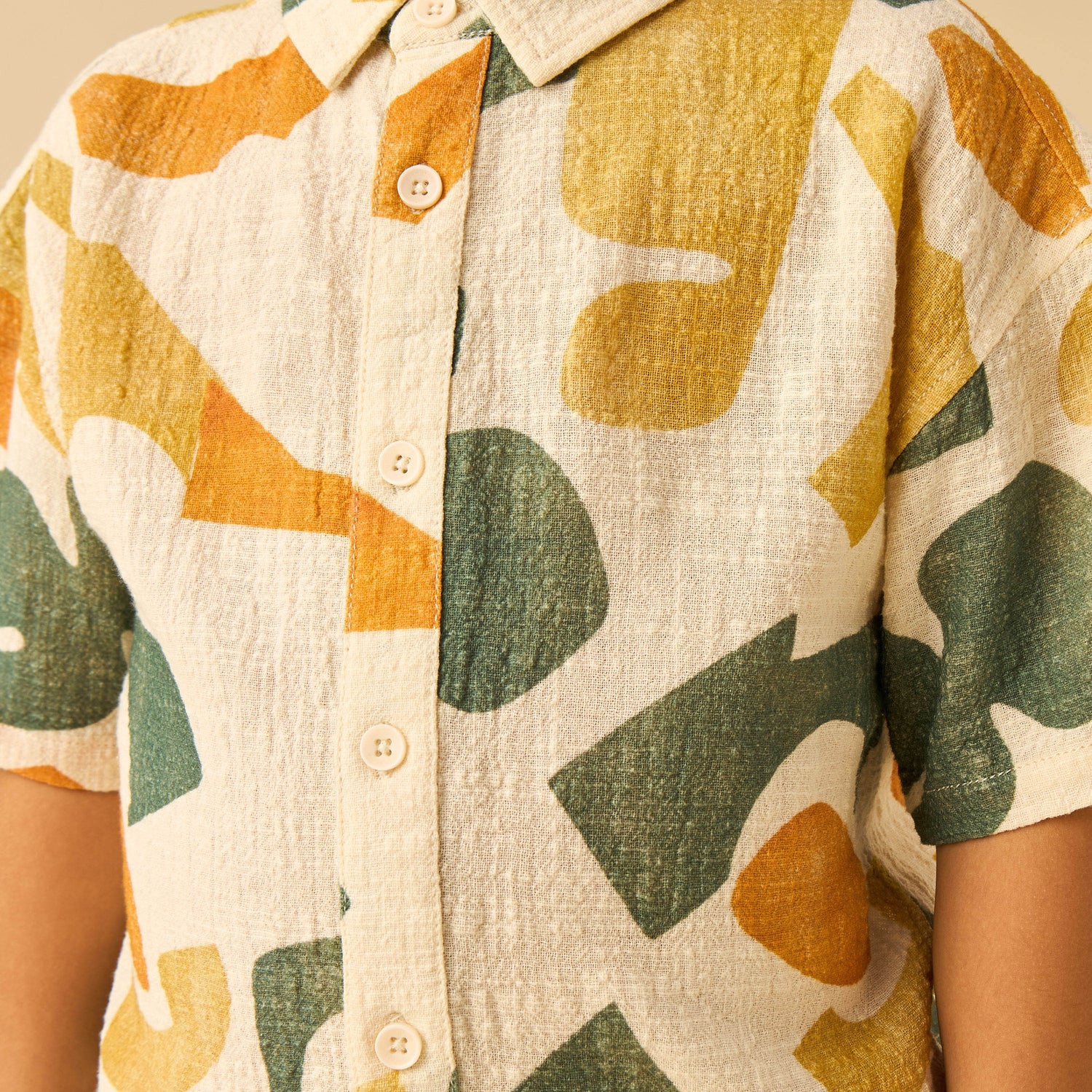 Juniors Short Sleeves Shirt with Print