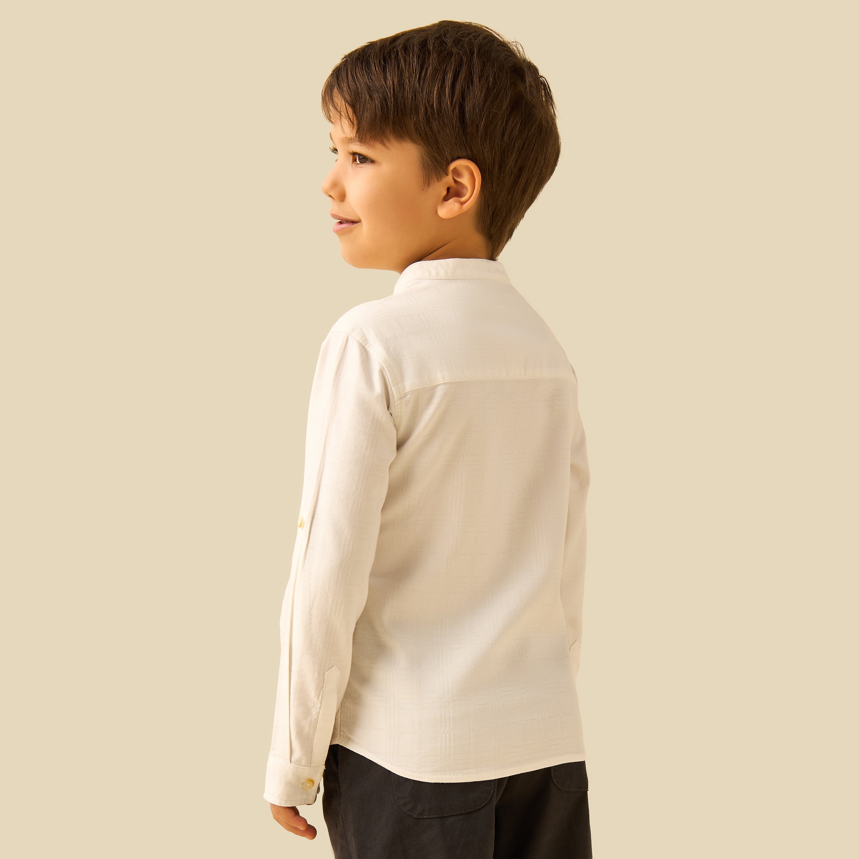 Juniors Long Sleeves Shirt with Pockets