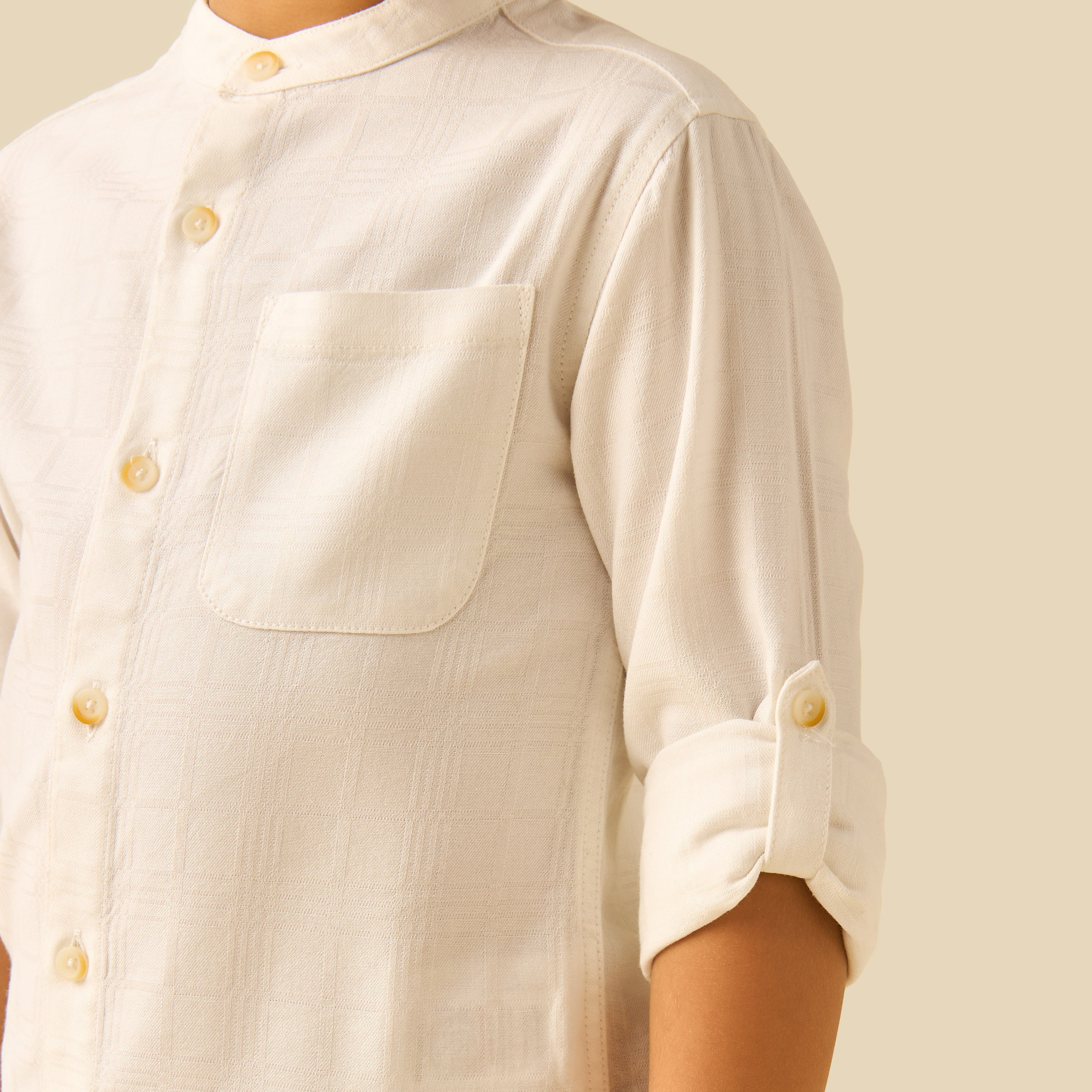 Juniors Long Sleeves Shirt with Pockets