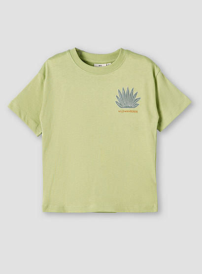 Juniors Crew Neck Short Sleeves T-shirt and Shorts Set with Embroidery-boys-clothing-setsandcoords-image-3