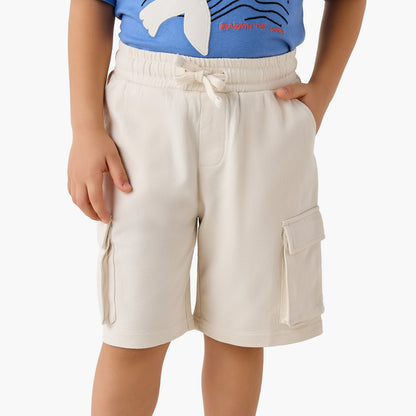 Juniors Crew Neck Short Sleeves T-shirt and Shorts Set with Embroidery