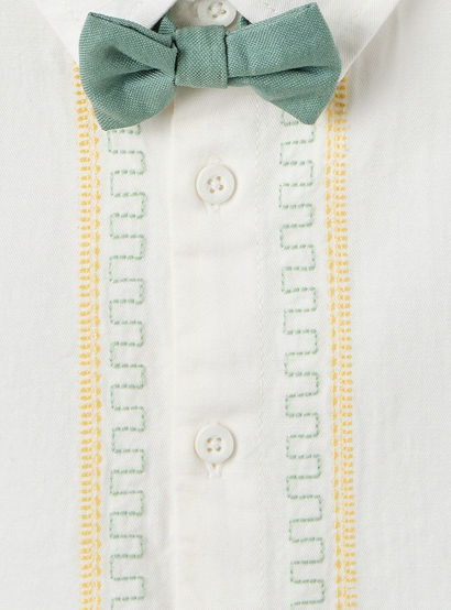 Juniors Collared Short Sleeves Shirt and Shorts Set with Embroidery-boys-clothing-setsandcoords-image-5