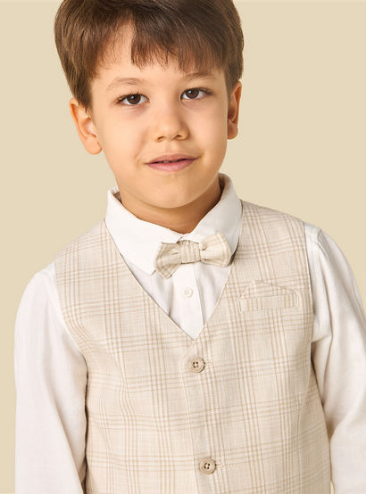 Set of 4 Juniors Clothing Gift Set with Checked Design-boys-clothing-setsandcoords-image-7