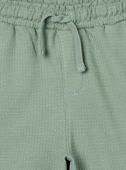 Eligo Collared Short Sleeves Polo T-shirt and Shorts Set with Waffle Textured Design-boys-clothing-setsandcoords-image-6