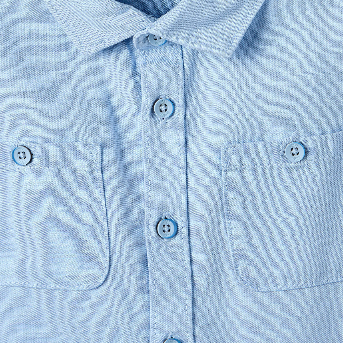 Eligo Collared Short Sleeves Shirt and Shorts Set with Pockets