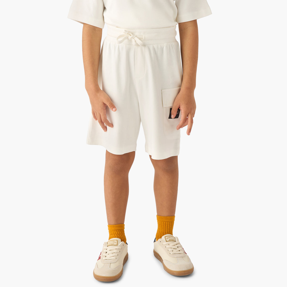 Disney Collared Short Sleeve Polo T-shirt and Shorts Set with Lightning McQueen Print