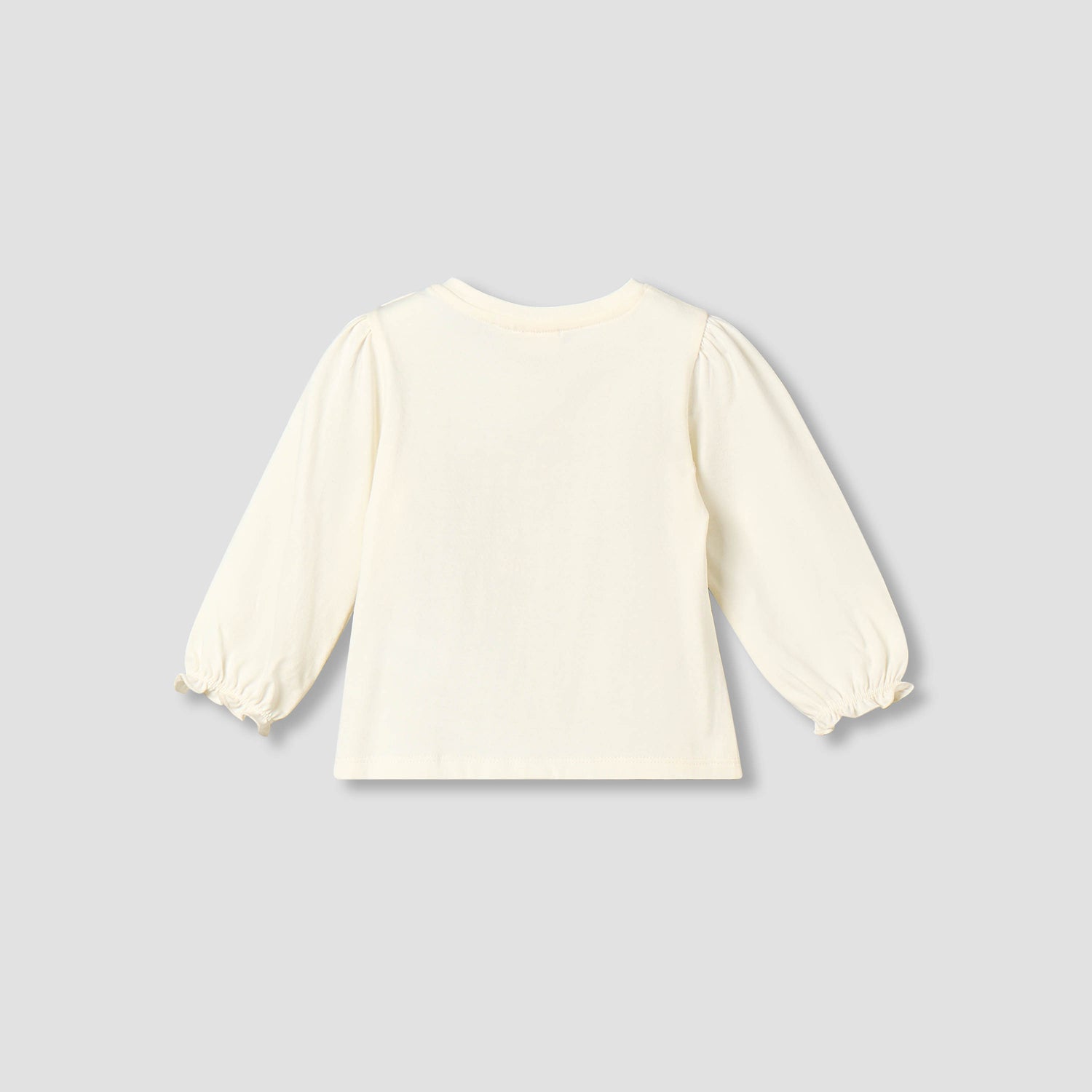 Juniors Crew Neck Long Sleeves T-shirt with Graphic Print