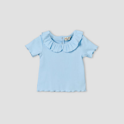 Pack of 3 Juniors Crew Neck Short Sleeves T-shirt with Bunny Print