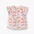Juniors Round Neck Sleeveless T-shirt with Sunglass Print - Multicolour / 12-18 mths