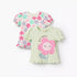 Pack of 2 Juniors Crew Neck Short Sleeve T-shirt with Floral Print - Multicolour / 12-18 mths