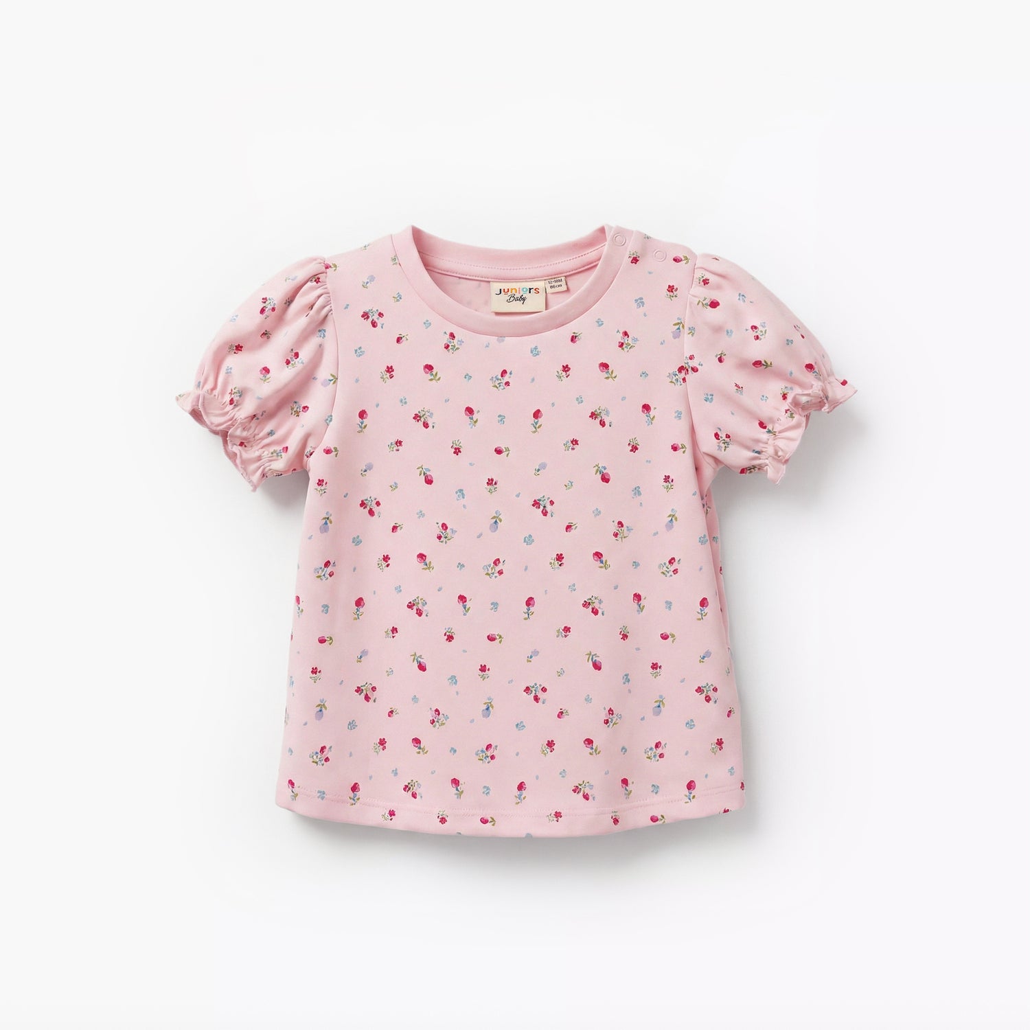 Pack of 2 Juniors Round Neck Short Sleeves T-shirt with Assorted Prints