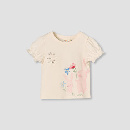 Pack of 3 Juniors Round Neck Short Sleeve T-shirt