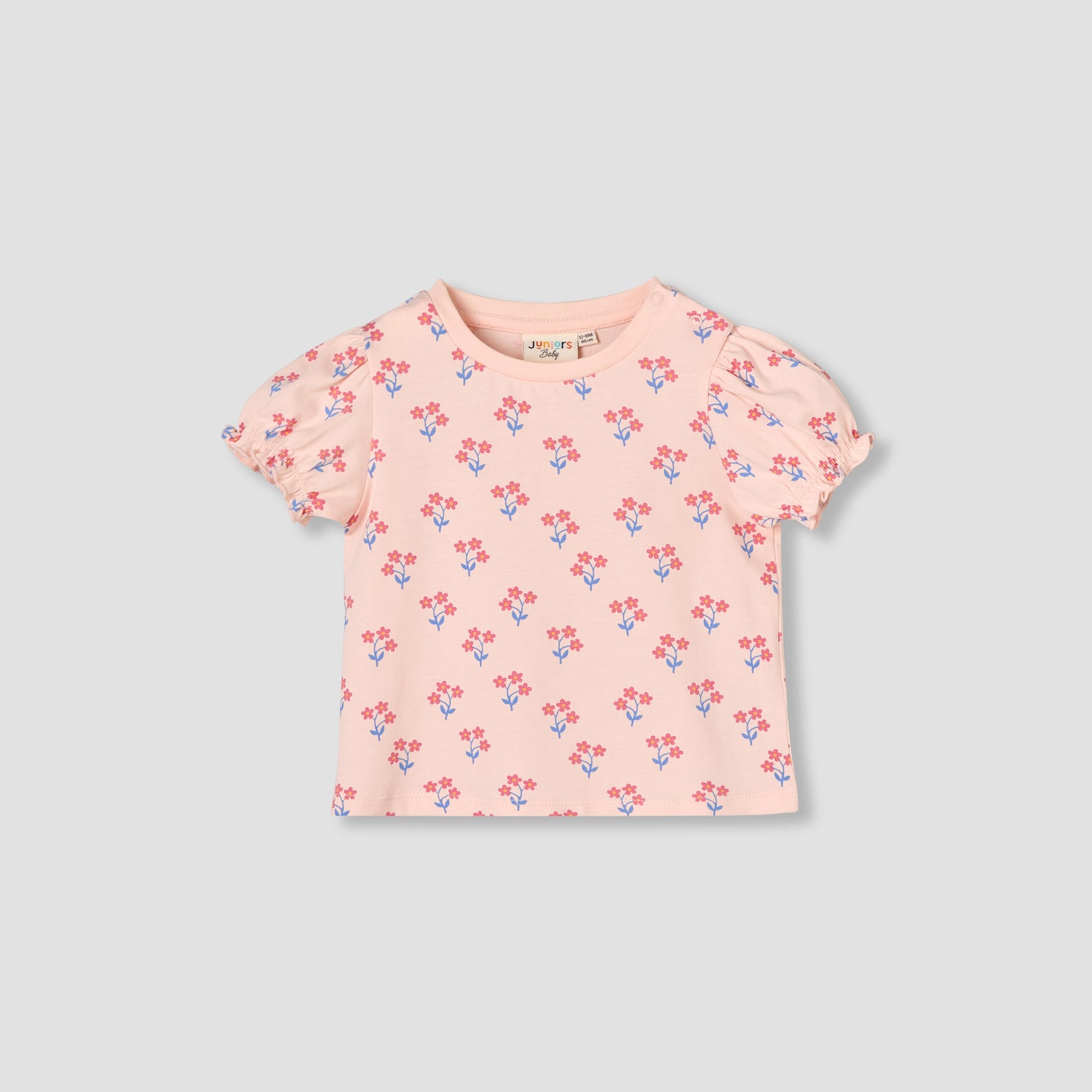 Pack of 3 Juniors Round Neck Short Sleeve T-shirt