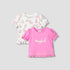 Pack of 2 Juniors Short Sleeves T-shirt with Ruffle Hem - Multicolour / 12-18 mths