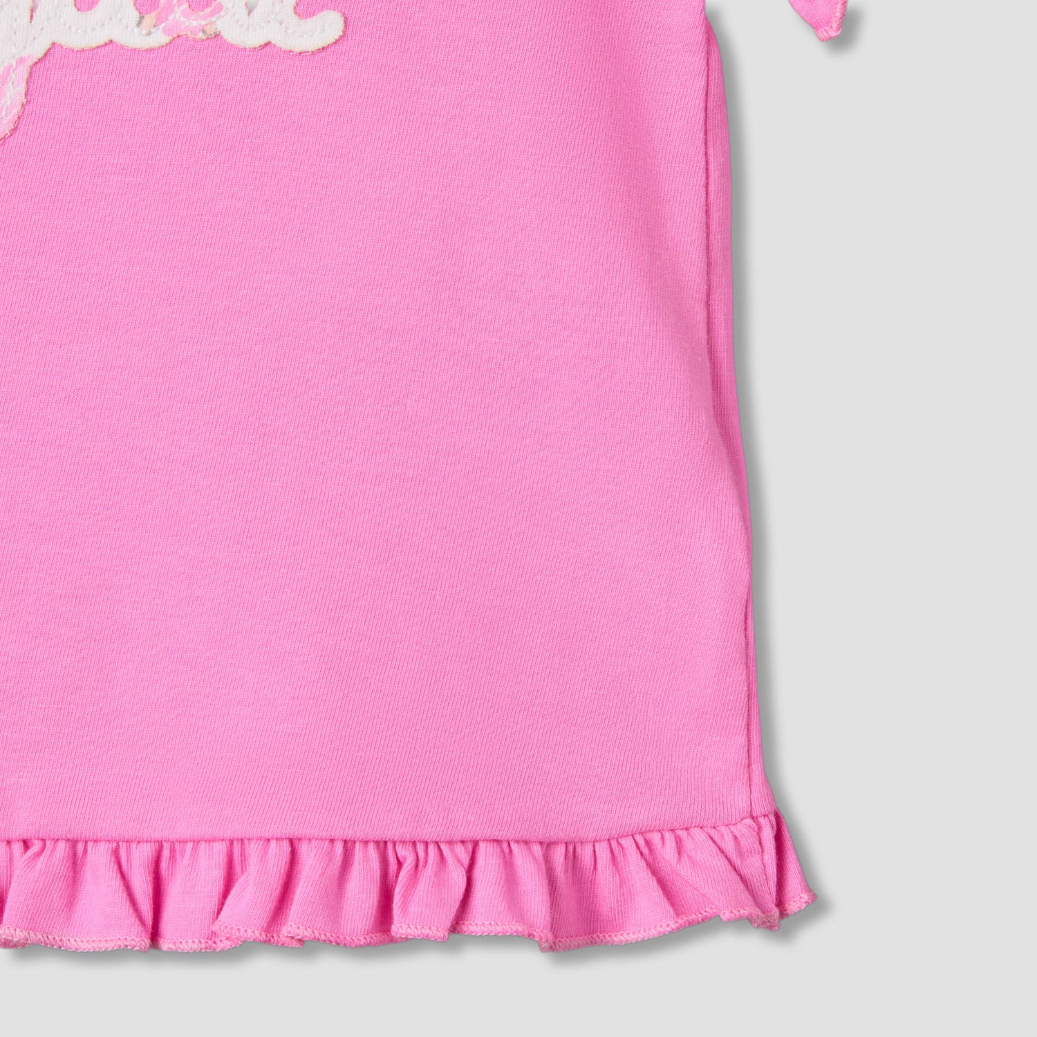 Pack of 2 Juniors Short Sleeves T-shirt with Ruffle Hem