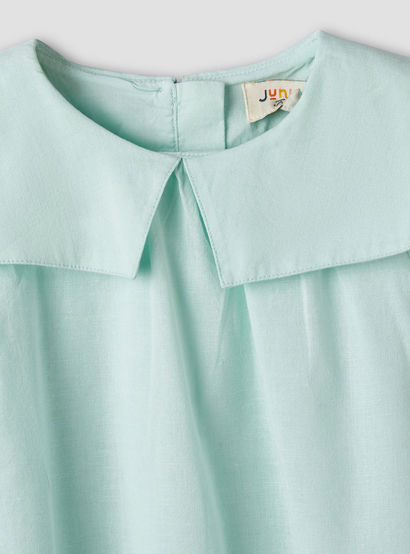 Juniors Sailor Collar Long Sleeves Drop Waist Dress with Ruffle Hem-baby-girls-clothing-dressesandjumpsuits-image-4