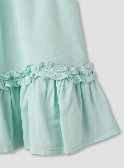 Juniors Sailor Collar Long Sleeves Drop Waist Dress with Ruffle Hem-baby-girls-clothing-dressesandjumpsuits-image-5