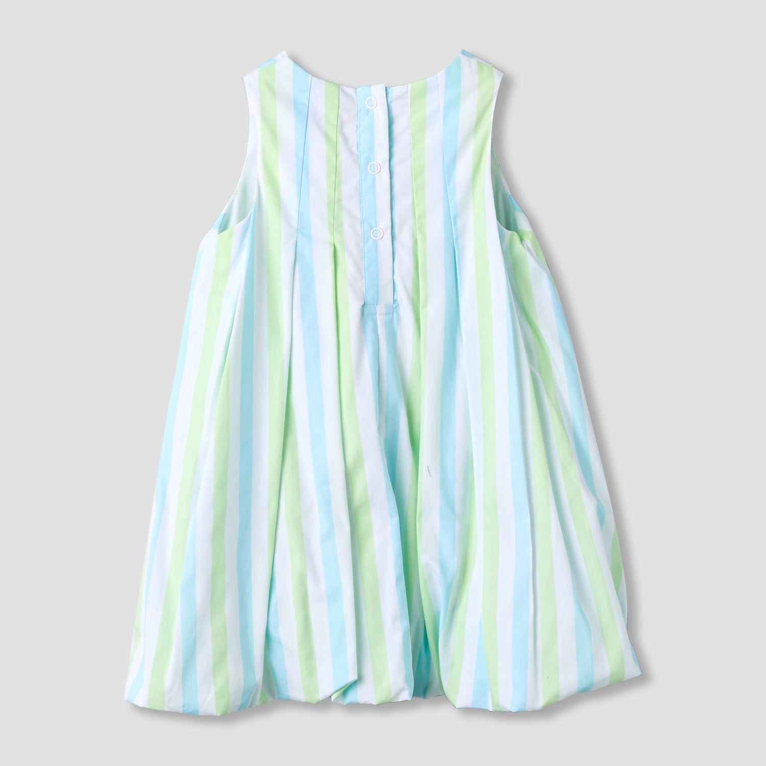 Juniors Round Neck Sleeveless A-line Dress with Floral Print