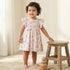 Juniors Round Neck Sleeveless A-line Dress with Unicorn Print - Multicolour / 18-24 mths