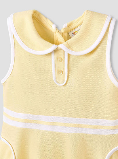 Juniors Peter Pan Collar Sleeveless Knee Length Dress with Zip Closure-baby-girls-clothing-dressesandjumpsuits-image-3
