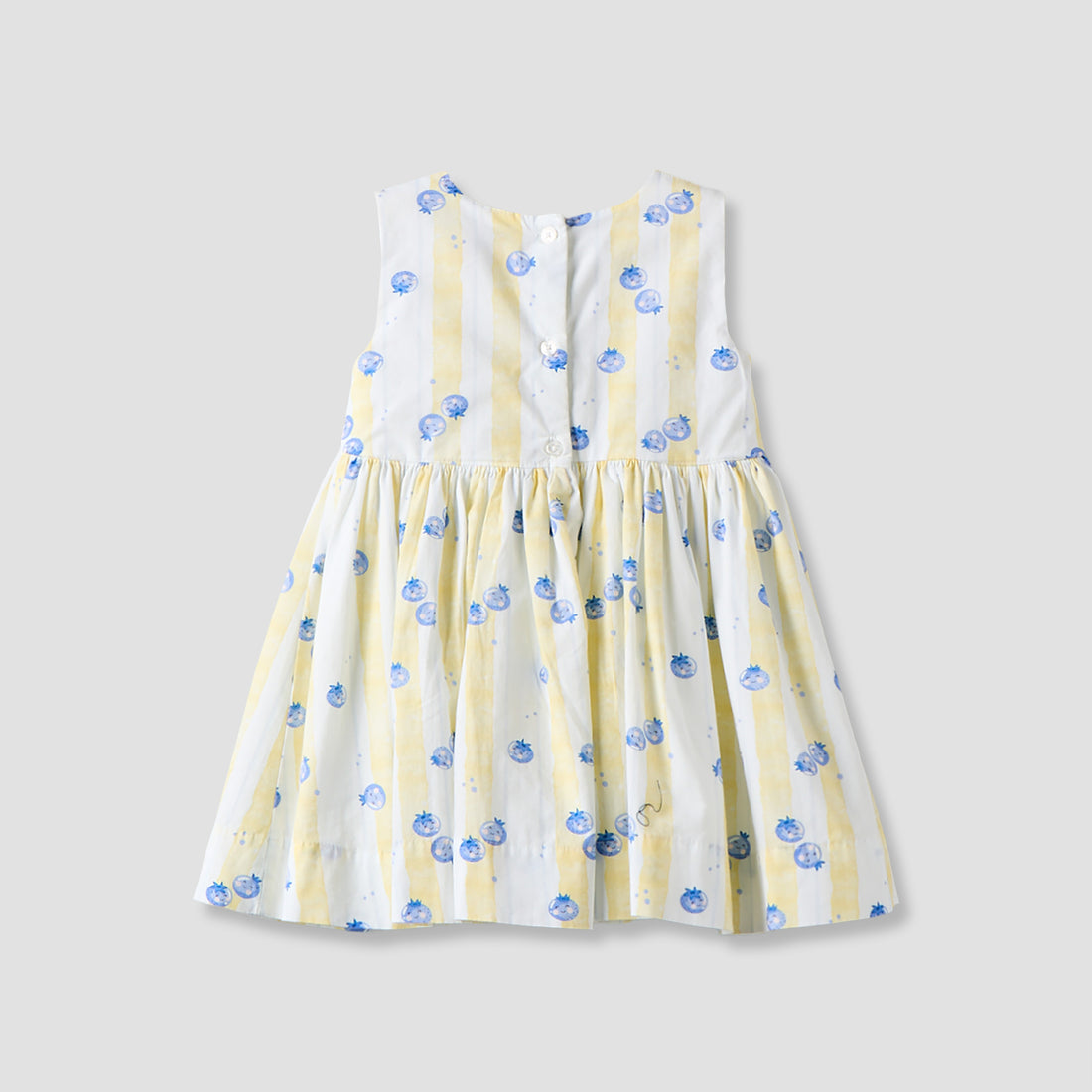 Juniors Round Neck Sleeveless Knee Length Dress with Bow Accent