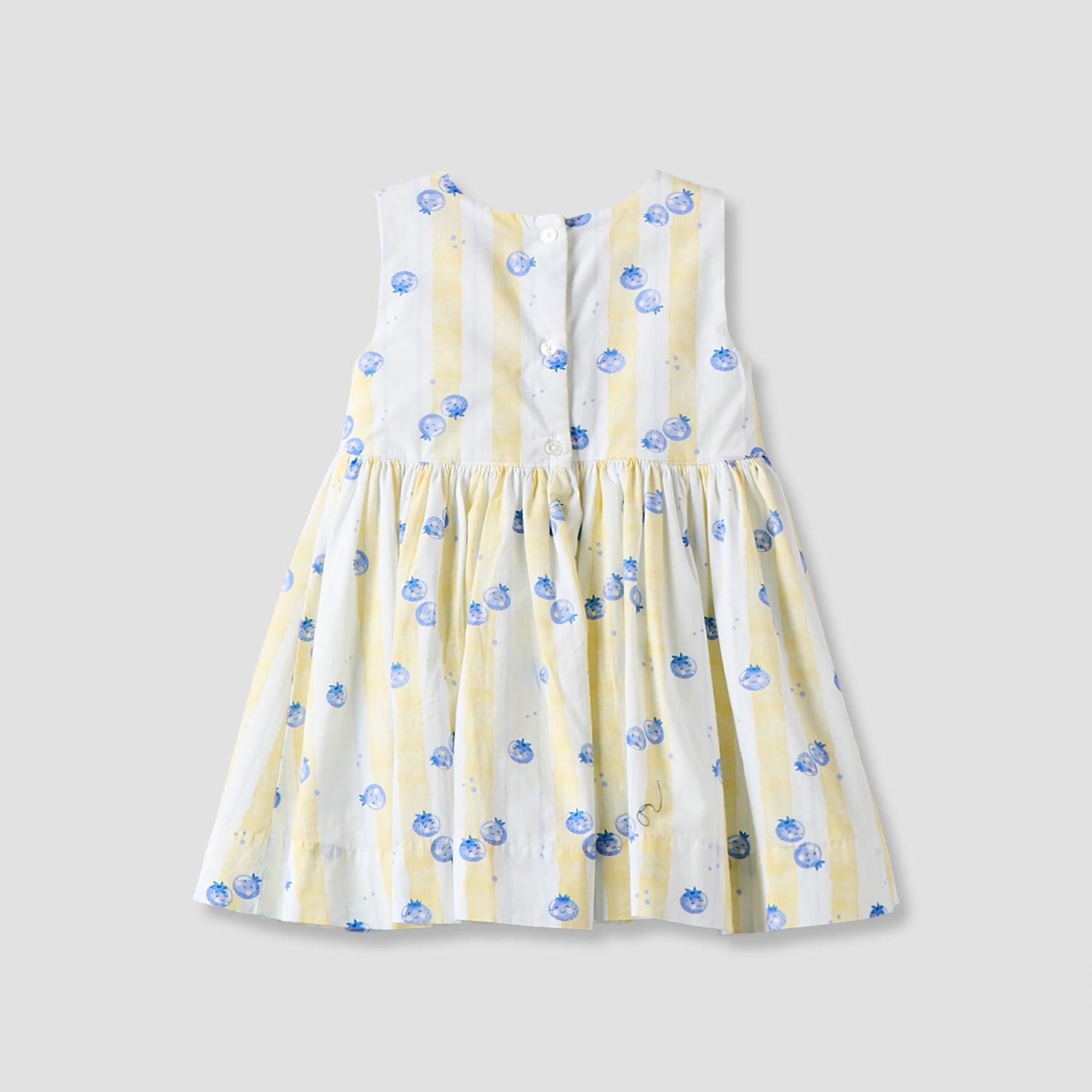 Juniors Round Neck Sleeveless Knee Length Dress with Bow Accent
