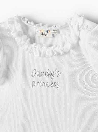 Juniors Ruffle Neck Short Sleeves Top and Skirt Set with Embellished Design-baby-girls-clothing-setsandcoords-image-5