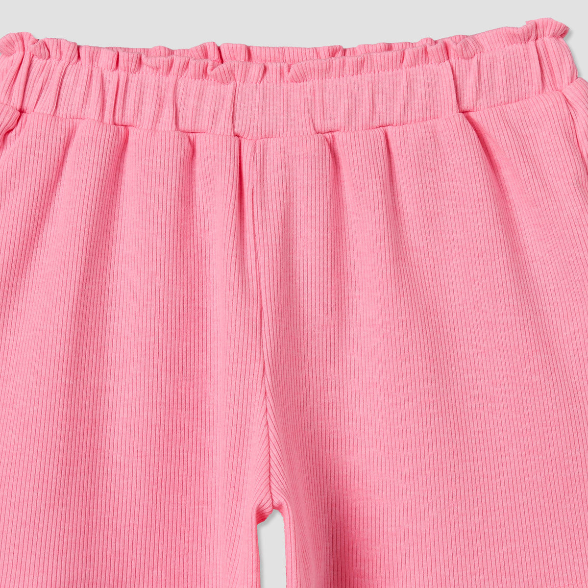 Juniors Round Neck Short Sleeves Top and Shorts Set with Bow Accent