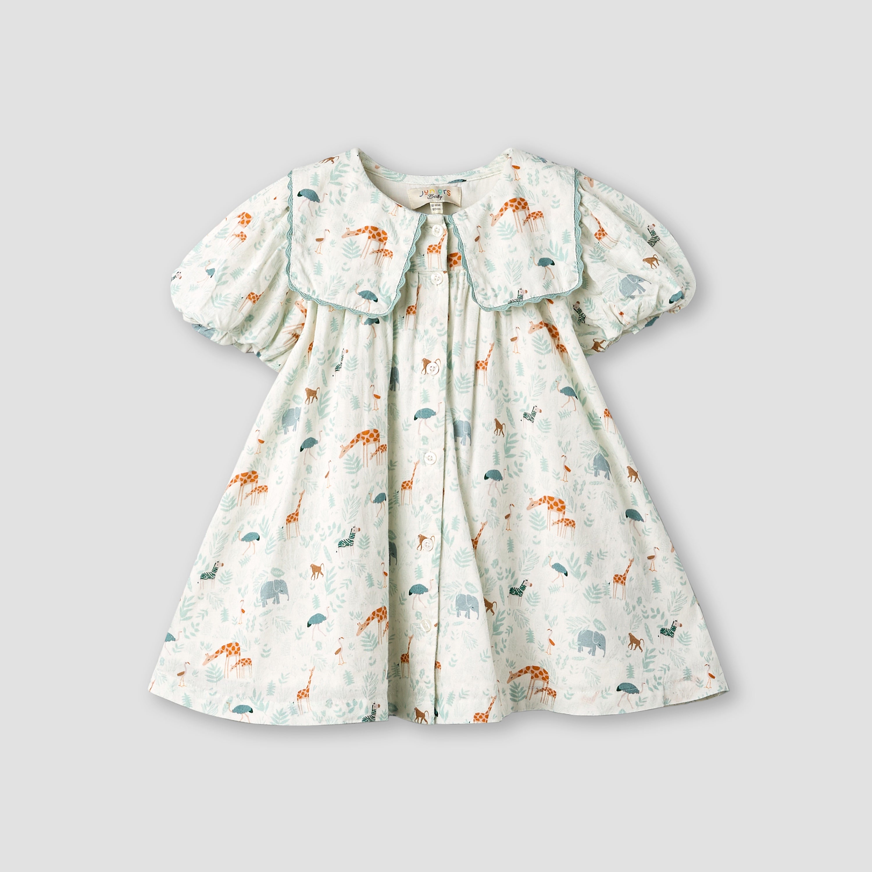 Juniors Sailor Collar Short Sleeve Dress with Bow Hairband