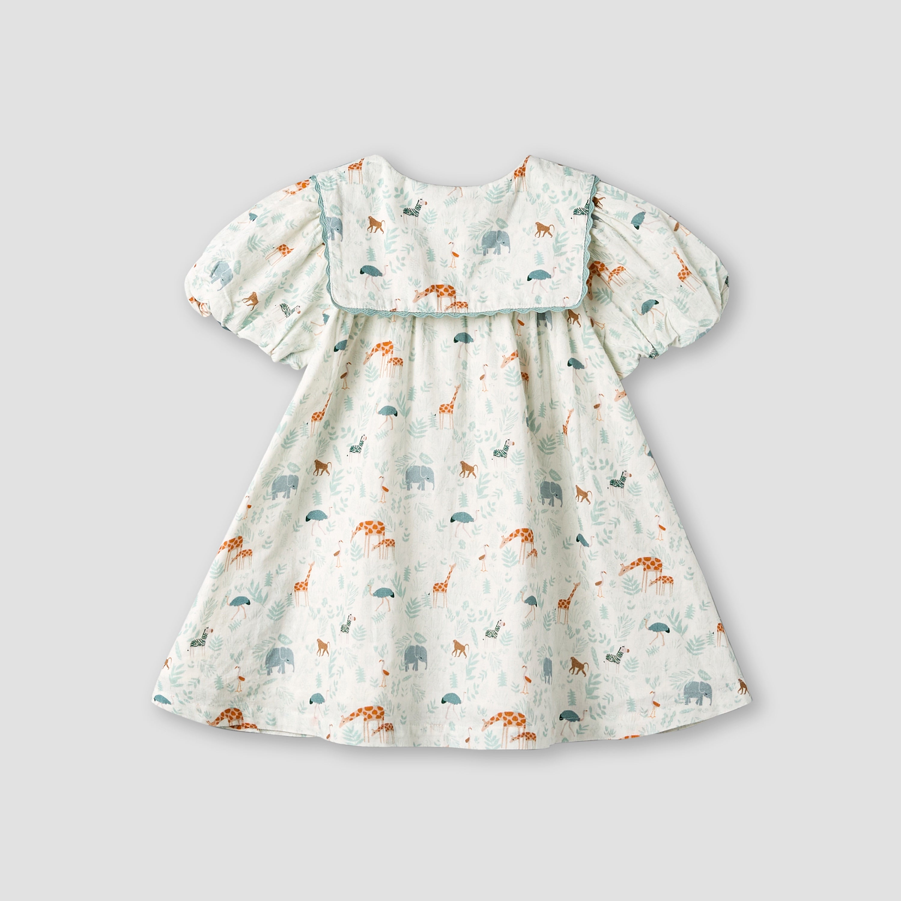 Juniors Sailor Collar Short Sleeve Dress with Bow Hairband