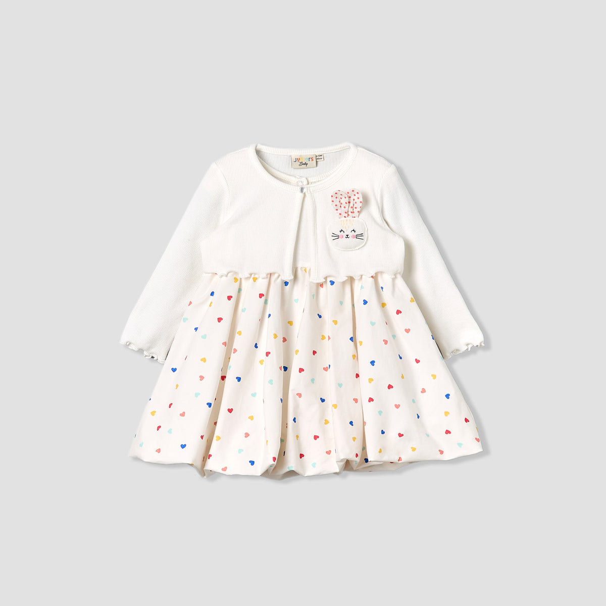 Juniors Round Neck Sleeveless Dress with Bolero Jacket