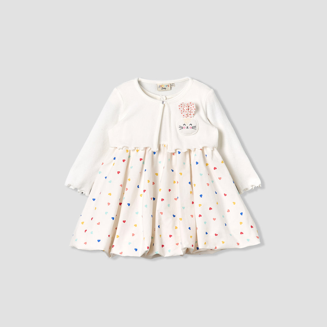 Juniors Round Neck Sleeveless Dress with Bolero Jacket