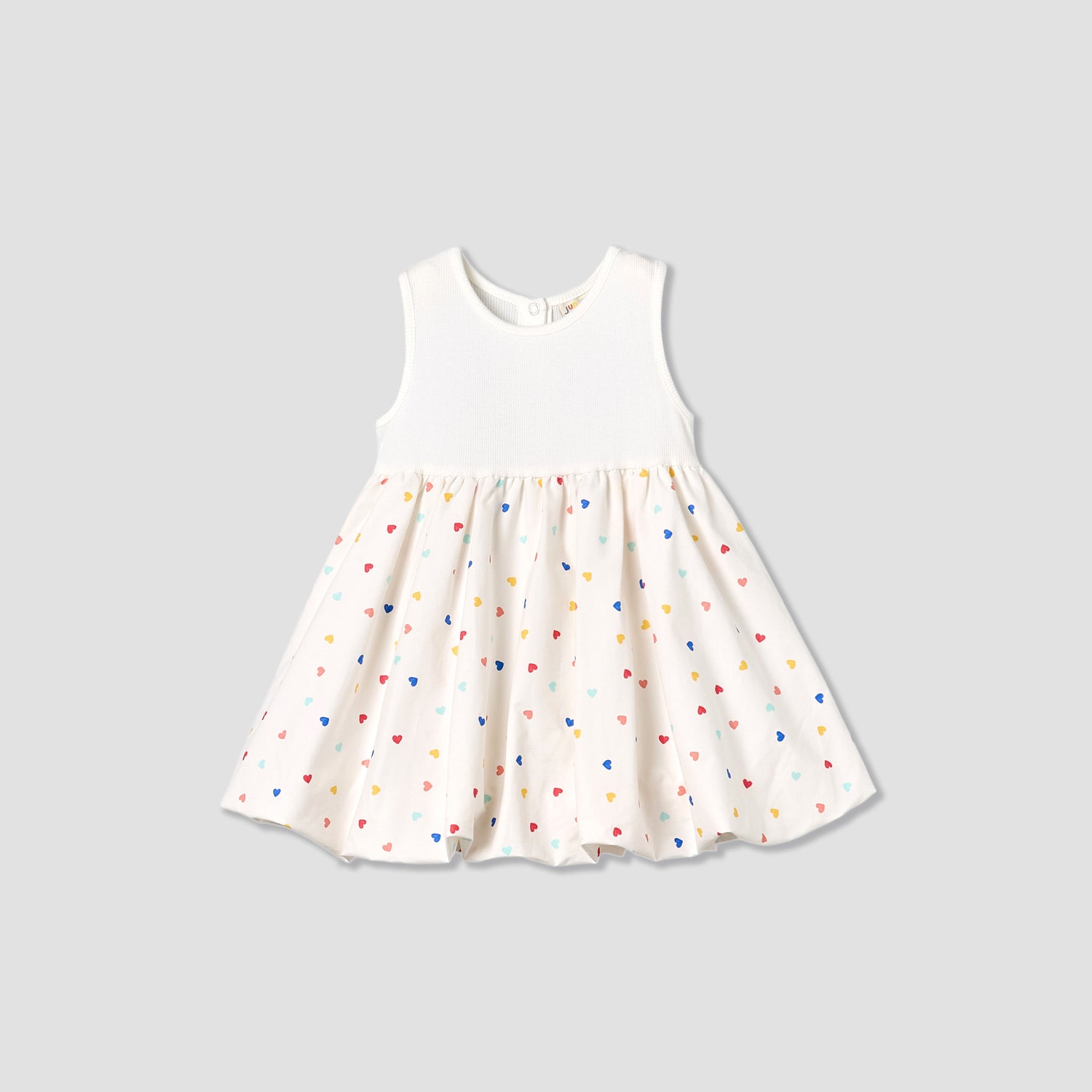 Juniors Round Neck Sleeveless Dress with Bolero Jacket