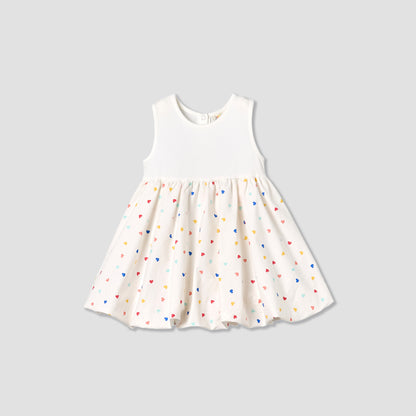 Juniors Round Neck Sleeveless Dress with Bolero Jacket