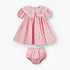 Juniors Collared Short Sleeve Dress with Bloomers - Multicolour / 12-18 mths