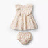 Juniors Round Neck Sleeveless Dress with Bloomers - Multicolour / 12-18 mths