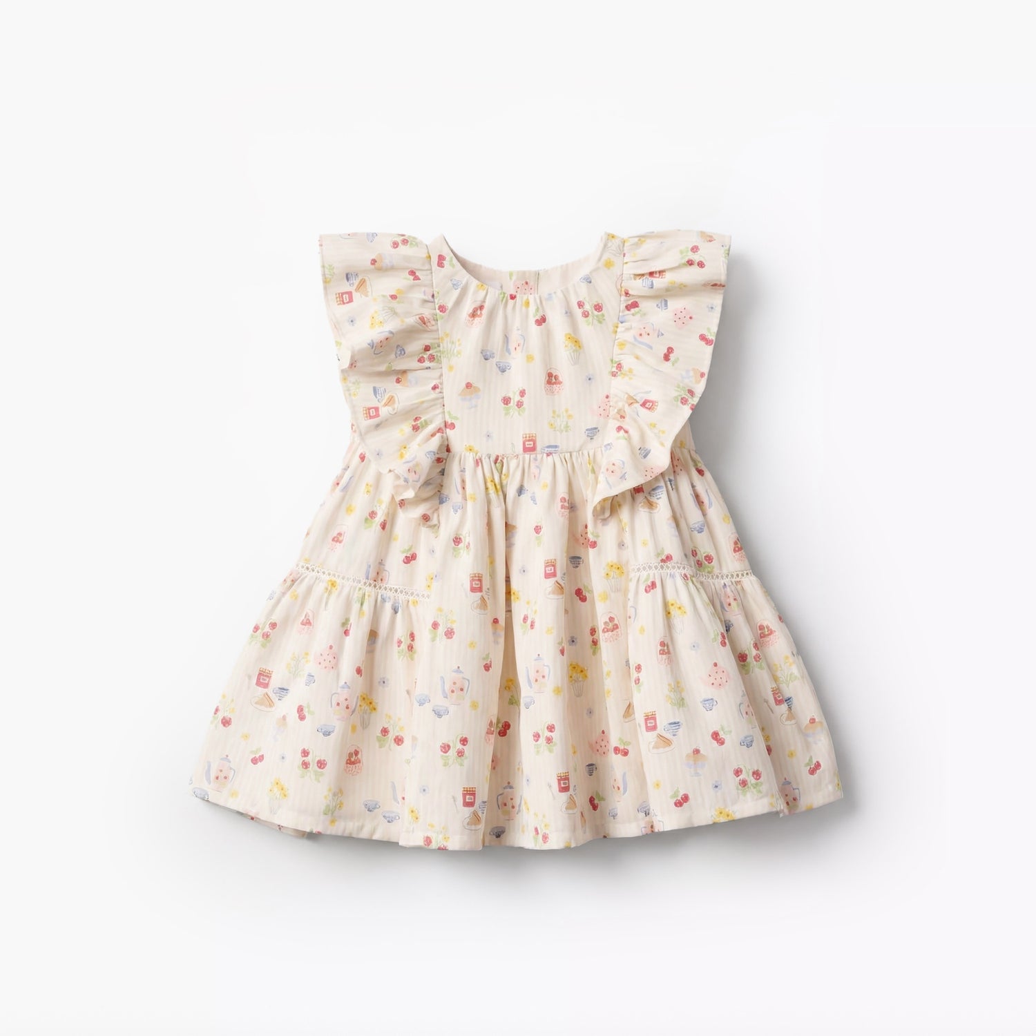 Juniors Round Neck Sleeveless Dress with Bloomers