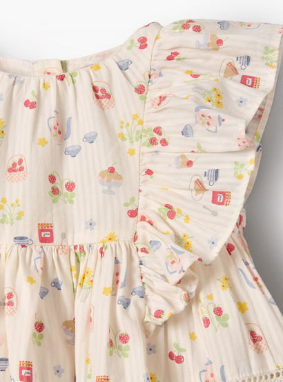 Juniors Round Neck Sleeveless Dress with Bloomers-baby-girls-clothing-dressesandjumpsuits-image-5