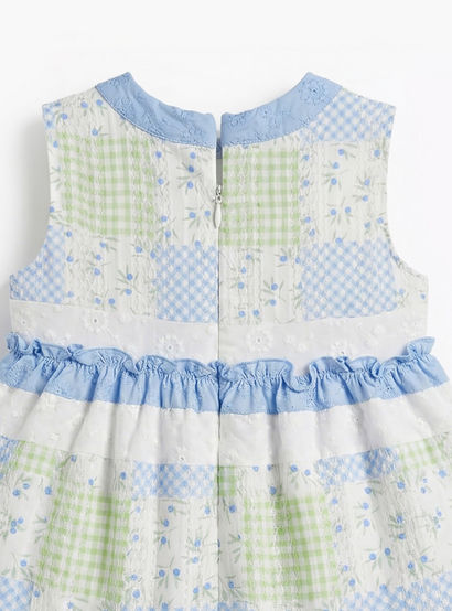 Juniors Round Neck Sleeveless Dress with Print-baby-girls-clothing-dressesandjumpsuits-image-5