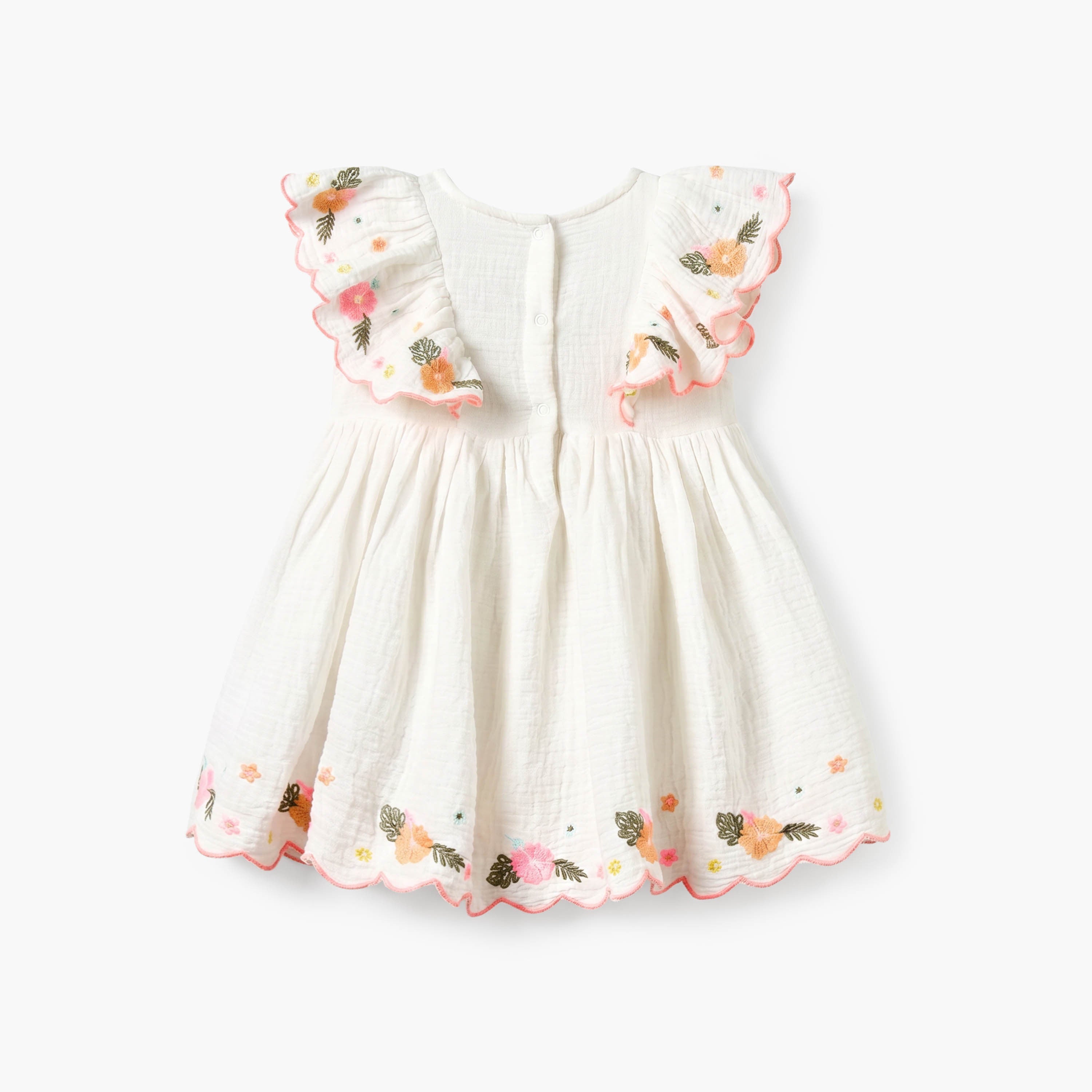 Juniors Round Neck Sleeveless Knee Length Dress with Bloomers