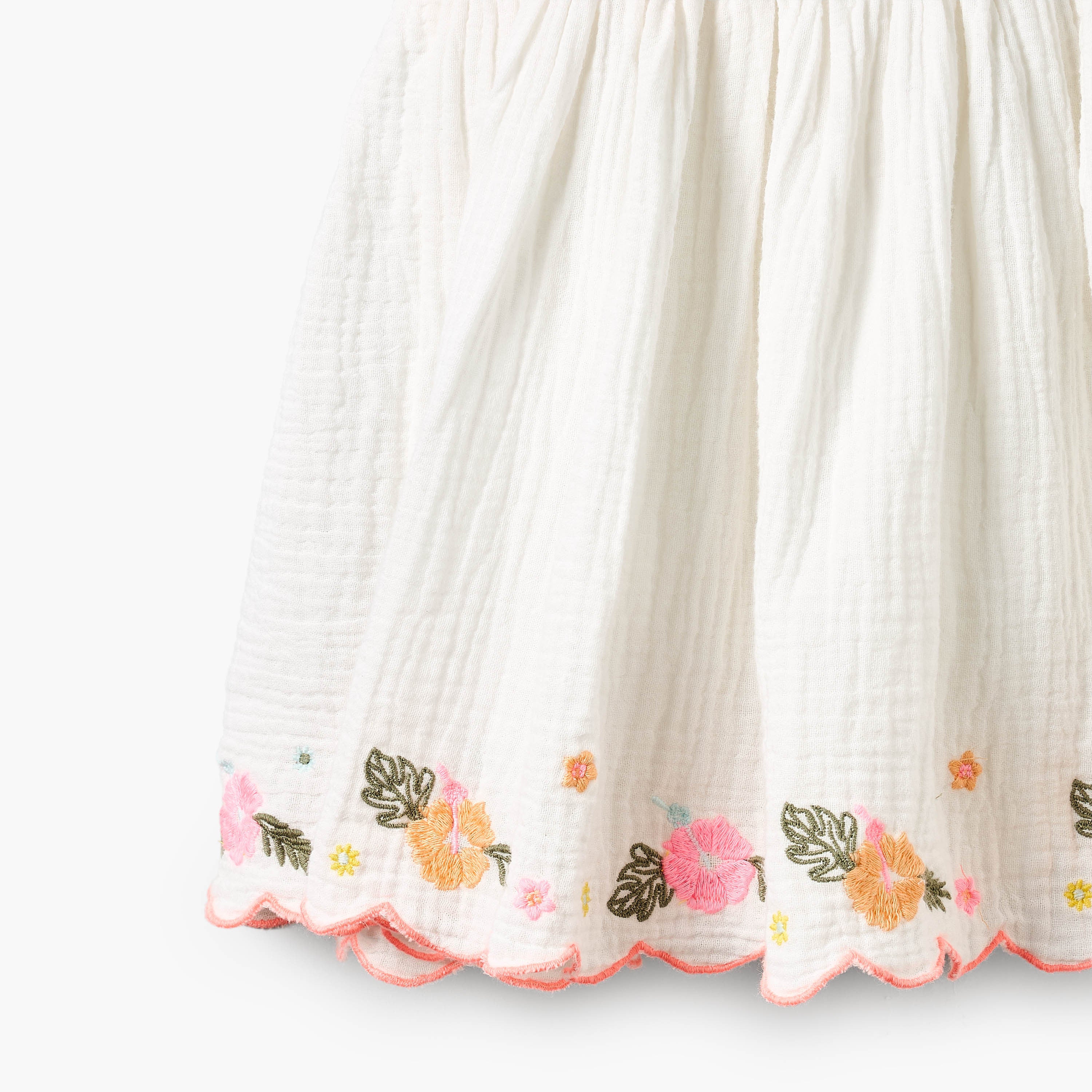 Juniors Round Neck Sleeveless Knee Length Dress with Bloomers