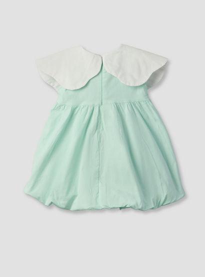 Juniors Round Neck Sleeveless Knee Length A-line Dress with Headband-baby-girls-clothing-dressesandjumpsuits-image-3