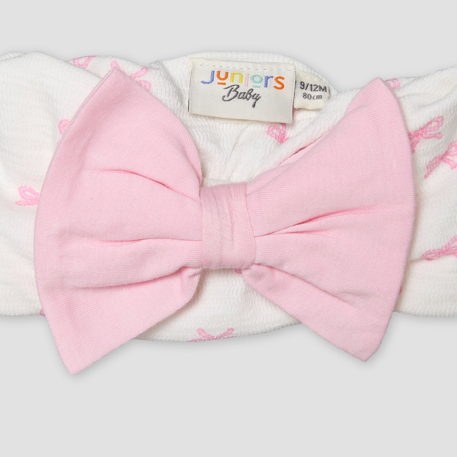 Set of 3 Juniors Clothing Gift Set with Bow Print