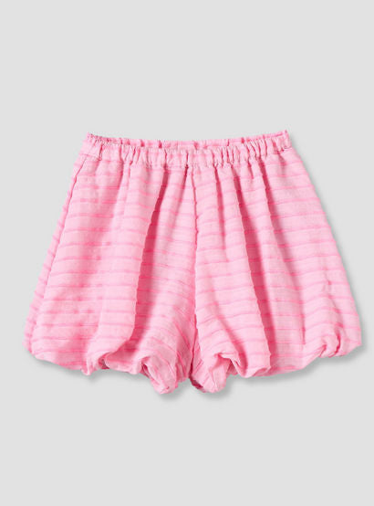 Juniors Round Neck Sleeveless Top and Shorts Set with Striped Design-baby-girls-clothing-setsandcoords-image-5
