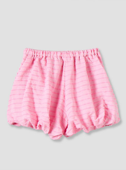 Juniors Round Neck Sleeveless Top and Shorts Set with Striped Design-baby-girls-clothing-setsandcoords-image-6