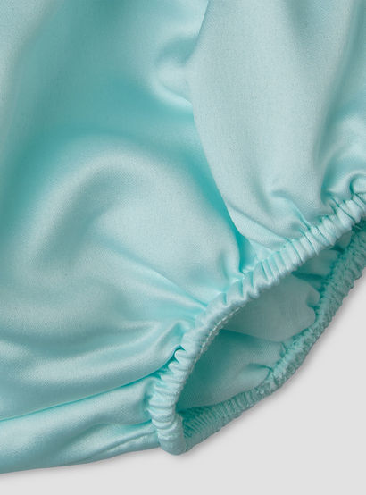 Junior Round Neck Short Sleeves Prom Dress with Bloomers-baby-girls-clothing-dressesandjumpsuits-image-9