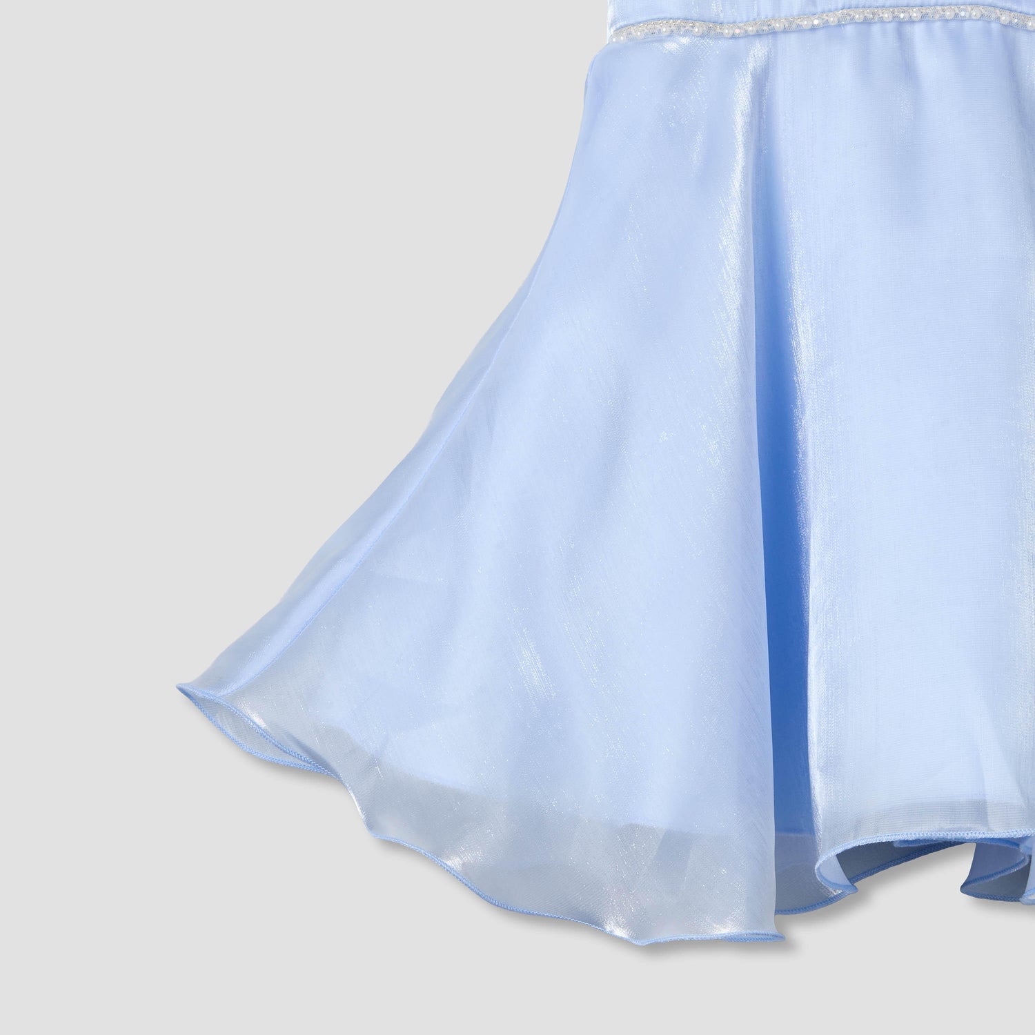 Juniors Round Neck Sleeveless A-line Dress with Headband