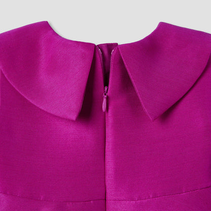 Juniors Sleeveless Dress with Bow Applique