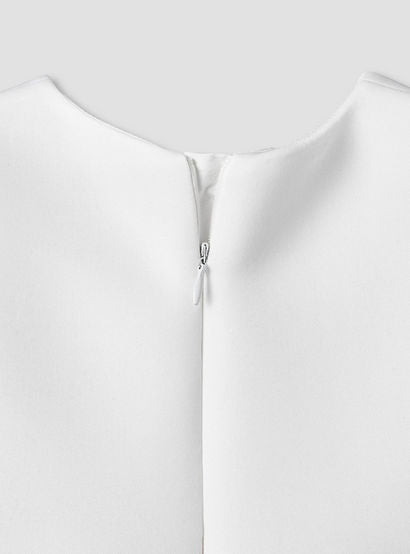 Juniors Round Neck Sleeveless Dress with Bow Accent-baby-girls-clothing-dressesandjumpsuits-image-6